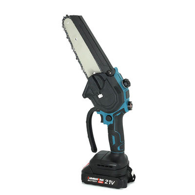 Professional 6Inch Electric Chain Saw High Torque Battery Chainsaw with Safety Lock