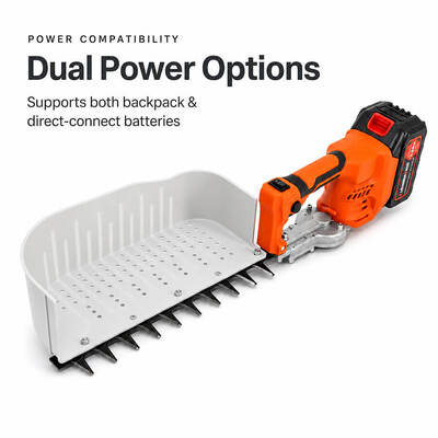 Cordless Electric Tea Plucking Machine with 21V Battery 350W Power and 18000r/min Speed