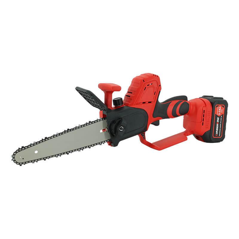 Mini Electric Chainsaw 8 Inch Battery Powered One Hand or Two Hand Operation
